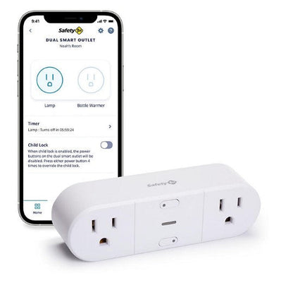 Safety 1st Dual Smart Outlet, White