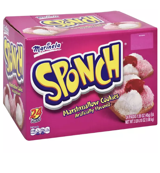 Marinela Sponch Marshmallow Cookies (1.59 oz., 24 pk.)