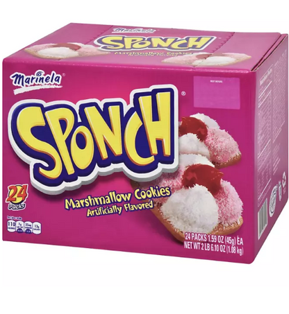 Marinela Sponch Marshmallow Cookies (1.59 oz., 24 pk.)