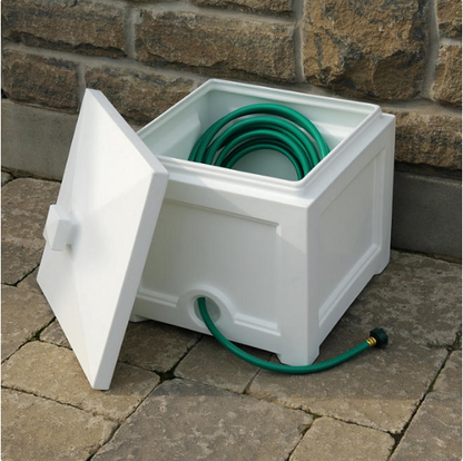 Fairfield Hose Bin, White