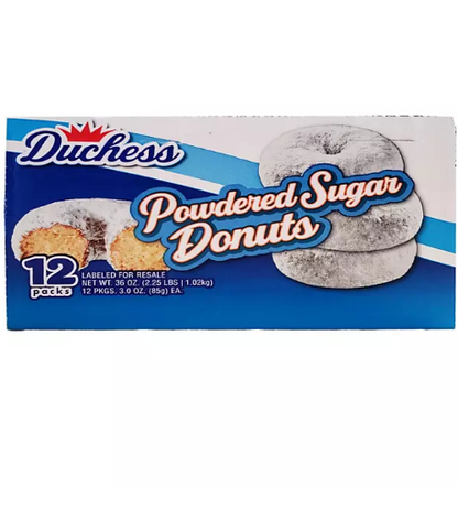 Duchess Sugar Donuts (3 oz., 12 pk.)