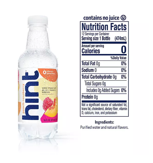 Hint Flavored Water Summer Variety Pack (16 fl. oz., 12 pk.)