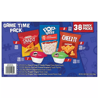 Kellogg's Game Time Snacks, Variety Pack (38 pk.)