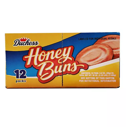 Duchess Honey Buns (3 oz., 12 pk.)