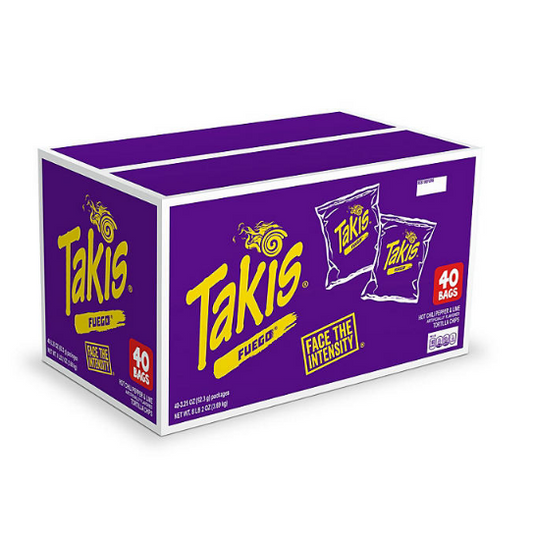 Takis Fuego (3.25 oz., 40 pk.)