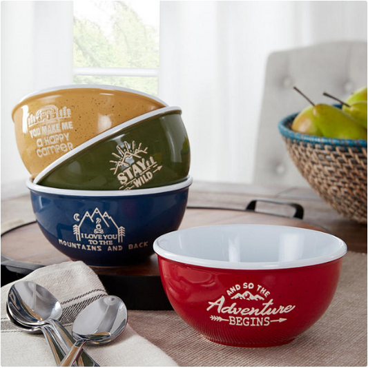 Member's Mark 4-Piece Adventure Bowl Set (Assorted Colors)