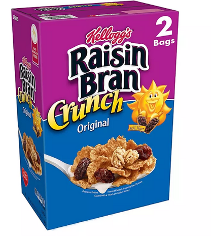 Kellogg's Original Raisin Bran Crunch Breakfast Cereal (42 oz.)