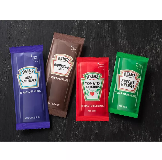 Heinz Tomato Ketchup Single-Serve Packets (500 pk.)