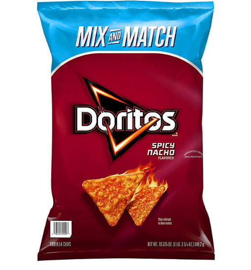 Doritos Spicy Nacho Tortilla Chips (19.375 oz.)