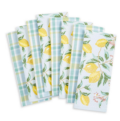 Martha Stewart Kitchen Towels 8 Pack (Assorted Designs).