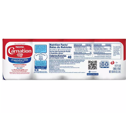 Carnation Evaporated Milk (12 oz., 8 pk.)