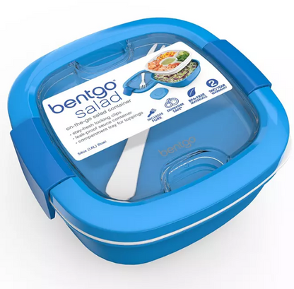 Bentgo Salad Bento Lunch Box, 2-Pack (Assorted Colors)