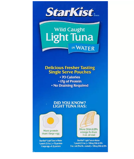 StarKist Chunk Light Tuna in Water (2.6 oz., 10 pk.)