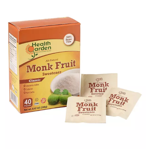 Health Garden Monk Fruit Sweetener Packets (40 ct.)