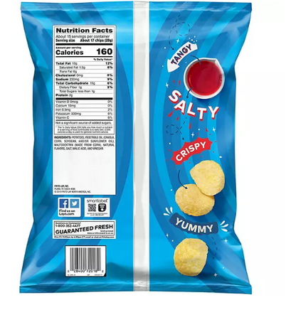 Lay's Potato Chips Salt and Vinegar (15.25 oz.)(2 PK)