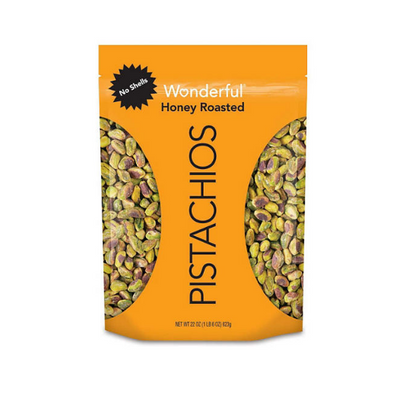 Wonderful Pistachios Honey Roasted (22oz)