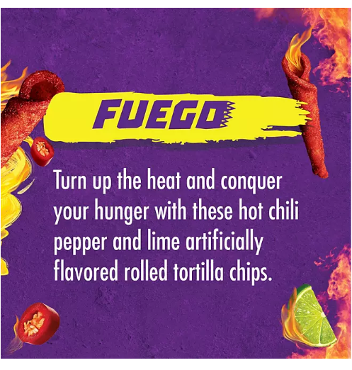 Takis Fuego Rolled Tortilla Chips (1 oz., 46 pk.)