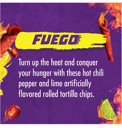 Takis Fuego Rolled Tortilla Chips (1 oz., 46 pk.)