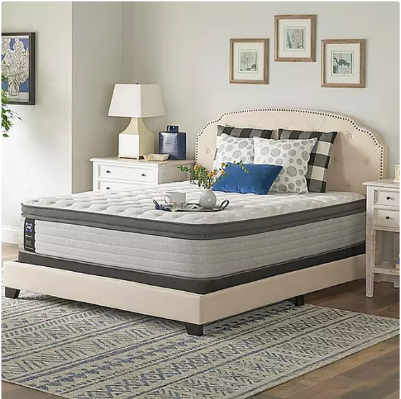 Sealy Posturepedic Spring Fulton 13" Euro Pillowtop Soft Feel Mattress