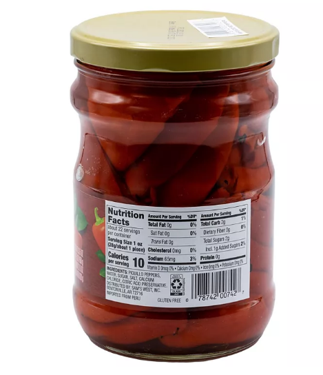 Member's Mark Whole Roasted Red Peppers (33.5 oz.)