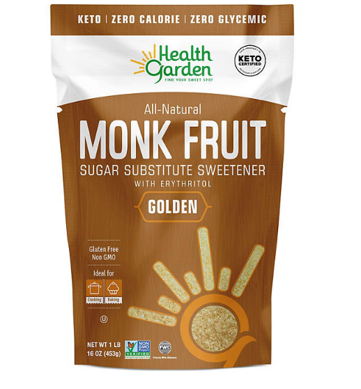 Health Garden Monk Fruit Golden Sweetener (1 lb.)(4 PK)