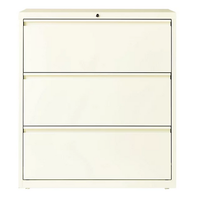 Hirsh 36" Wide 3-Drawer Lateral File Cabinet (Assorted Colors)