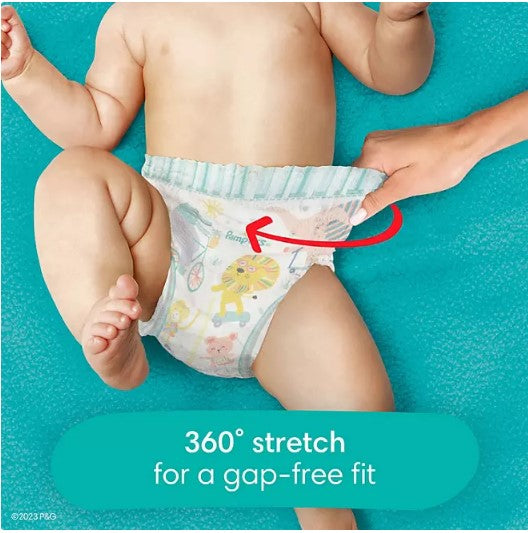 Pampers Cruisers 360 Diapers Gap-Free Fit (Sizes: 4-6)