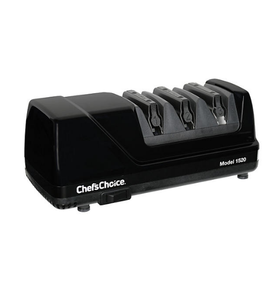 Chef's Choice Model 1520 Electric Sharpener - 2 Stage 15"/20" Dizor - Black