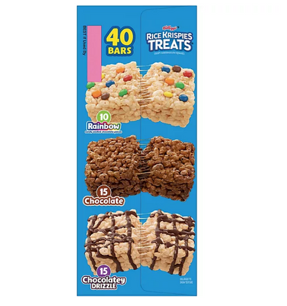 Kellogg's Rice Krispies Treats Squares Original With Gems 30.3oz