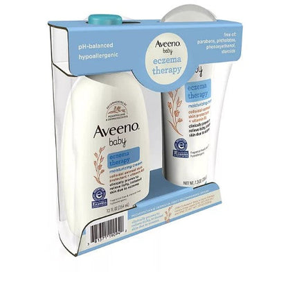 Aveeno Baby Eczema Therapy Moisturizing Cream (7.3 oz. and 12 fl. oz.)