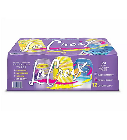 LaCroix Sparkling Water Variety Pack (12 fl. oz., 24 pk.)