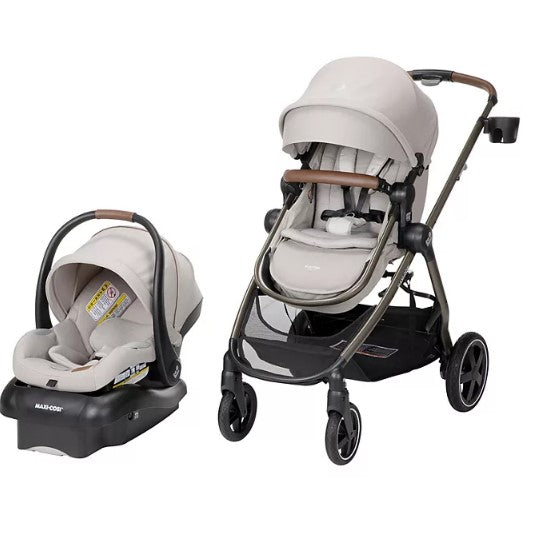 Maxi Cosi Zelia Luxe 5-in-1 Modular Travel System (Choose Color)