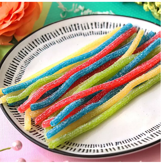 SOUR PUNCH Rainbow Straws Assorted Chewy Candy (2 oz., 24 pk.)