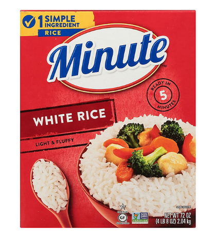 Minute Instant Light and Fluffy White Rice (72 oz.)