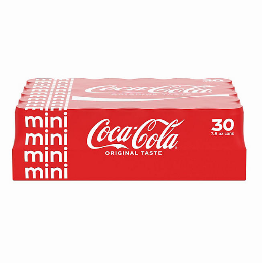 Coca-Cola Mini Cans (7.5 fl. oz., 30 pk.)