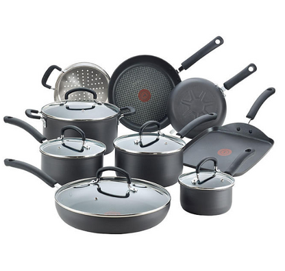 T-fal Ultimate 14-Piece Hard Anodized Nonstick Cookware Set