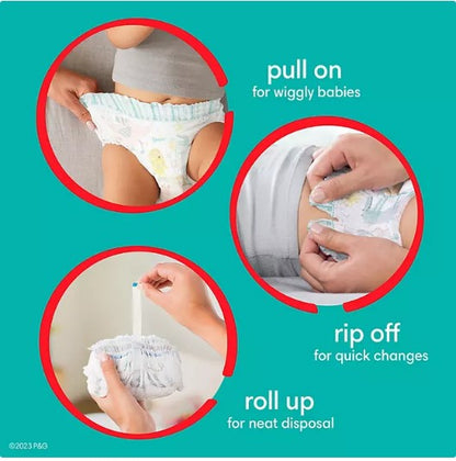 Pampers Cruisers 360 Diapers Gap-Free Fit (Sizes: 4-6)