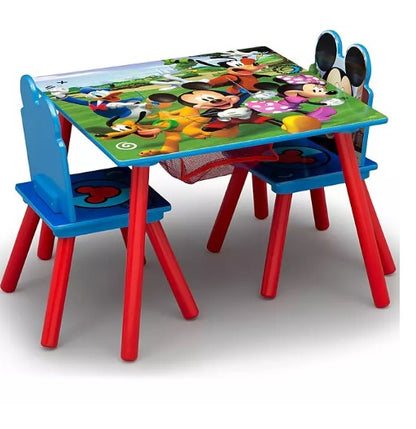 Disney Mickey Mouse Kids Table and Chair Set with Storage by Delta Children