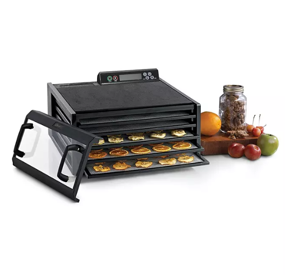 Excalibur 5-Tray Food Dehydrator with Digital 48-HR Timer, in Black (3548CDB)