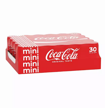 Coca-Cola Mini Cans (7.5 fl. oz., 30 pk.)