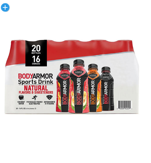 BODYARMOR Sports Drink Variety Pack (16 fl. oz., 20 pk.)