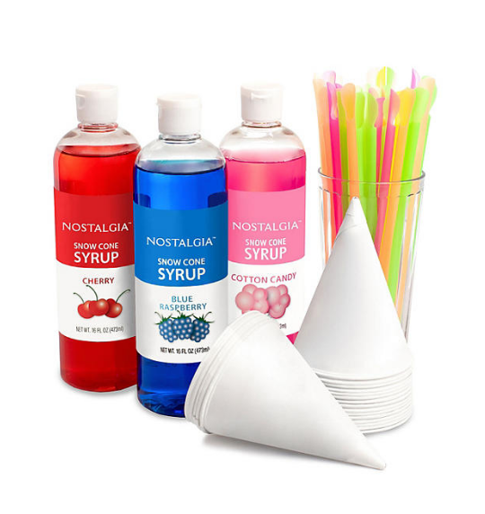 Nostalgia Snow Cone Party Kit