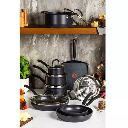 T-fal Ultimate 14-Piece Hard Anodized Nonstick Cookware Set