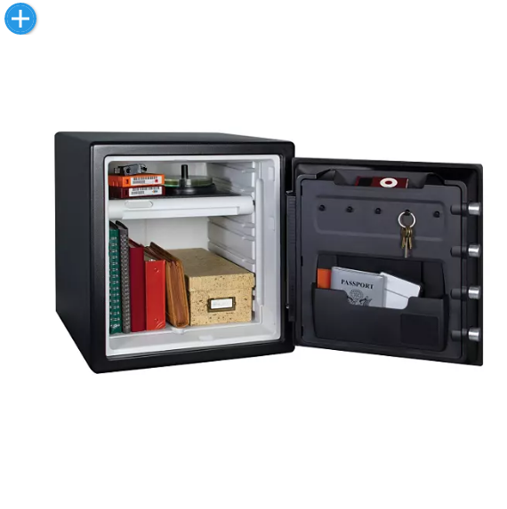 SentrySafe SFW123TTC Fireproof and Waterproof Safe with Touch Screen, 1.23 Cubic Feet