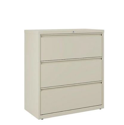 Hirsh 36" Wide 3-Drawer Lateral File Cabinet (Assorted Colors)