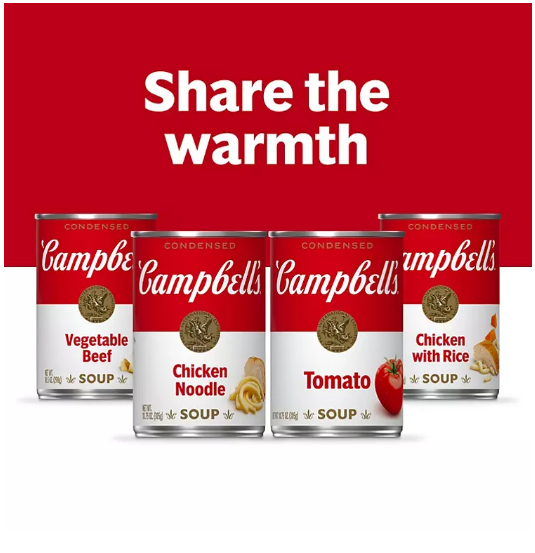 Campbell's Condensed Tomato Soup (10.75 oz., 12 ct.)