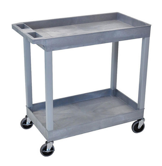 32" x 18" Tub Cart - Two Shelves