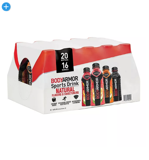 BODYARMOR Sports Drink Variety Pack (16 fl. oz., 20 pk.)