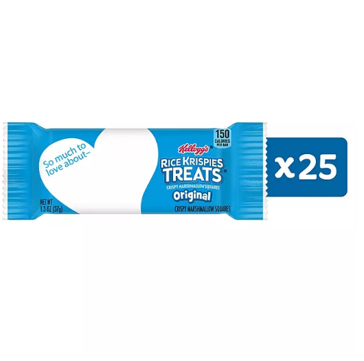 Kellogg's Rice Krispies Treats (1.3 oz., 25 ct.)