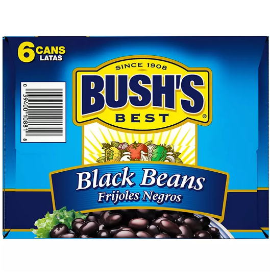 Bush's Black Beans (15 oz., 12 pk.)